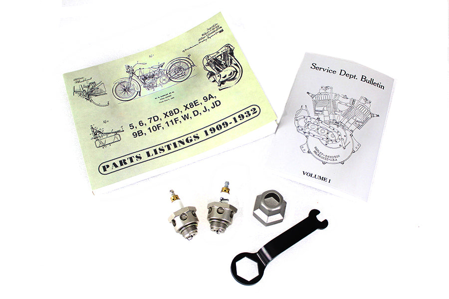 JD Spark Plug & Parts Book Set