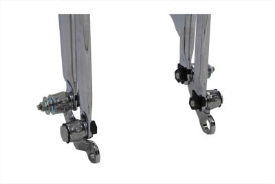 18 Offset Spring Fork Assembly Chrome