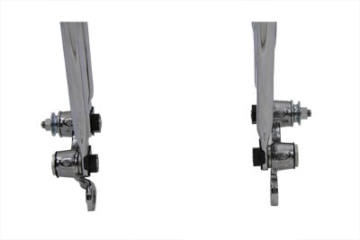 18 Offset Spring Fork Assembly Chrome