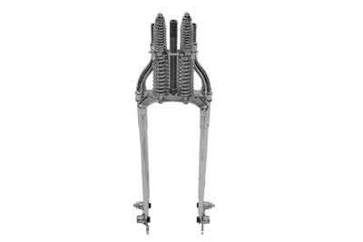 22 Inline Spring Fork Chrome +4
