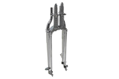 22 Inline Spring Fork Chrome +4