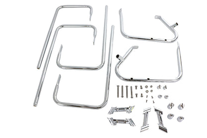 Chrome Saddlebag Guard Kit