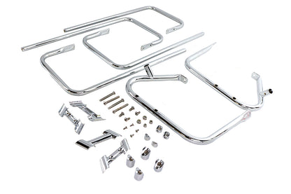 Chrome Saddlebag Guard Kit