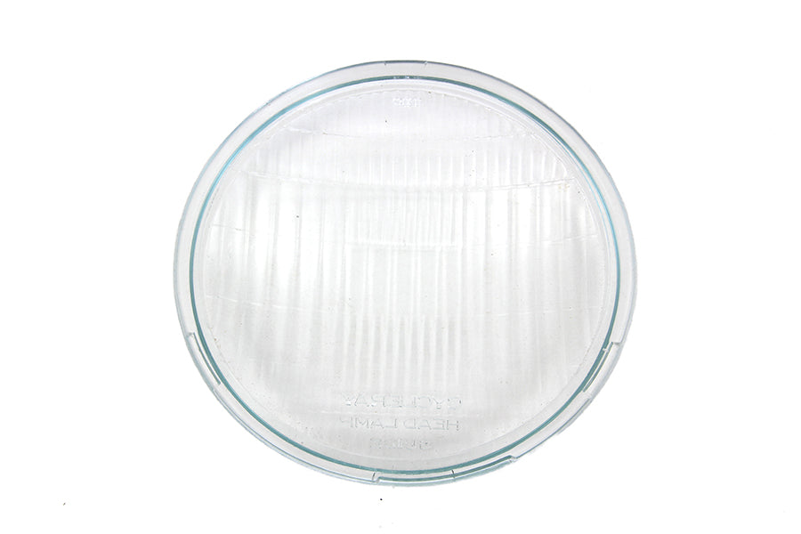 Spring Fork Headlamp Glass Lens Clear 6.5",