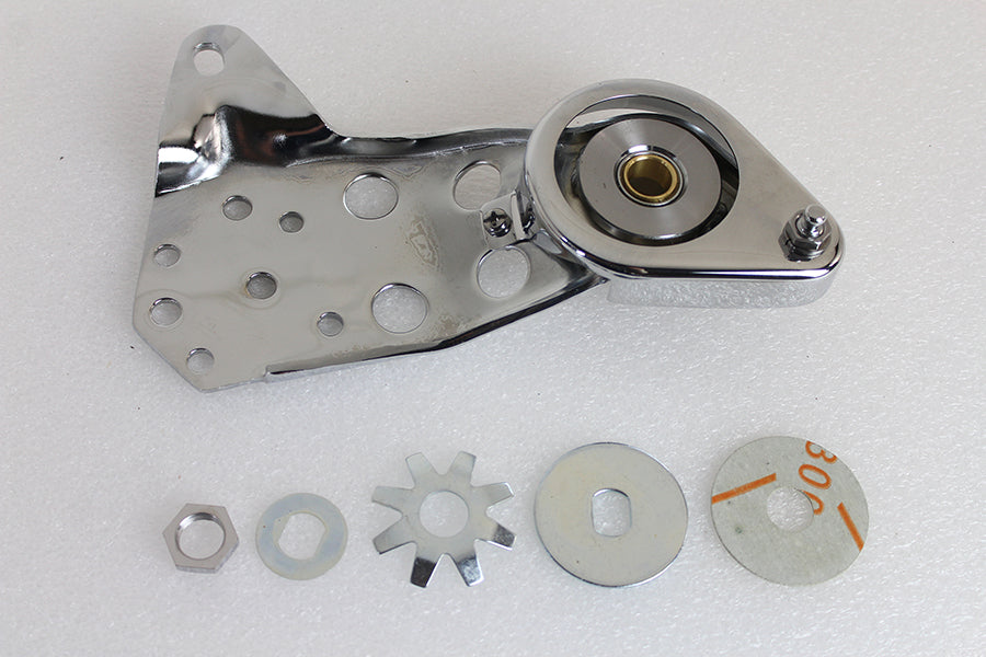 Rocker Foot Clutch Bracket Chrome