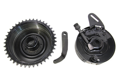 45 Rear Brake Drum and Backing Plate Assembly