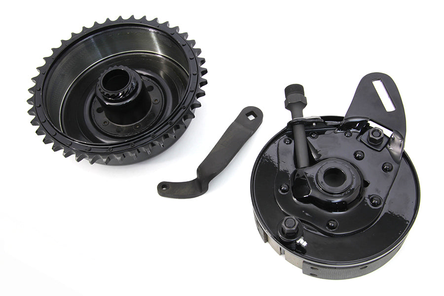 45 Rear Brake Drum and Backing Plate Assembly