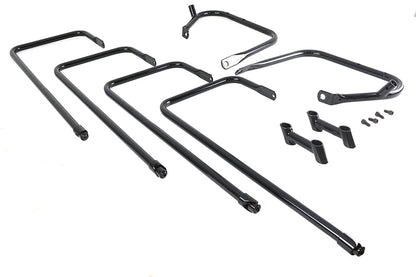 Black Saddlebag Rail