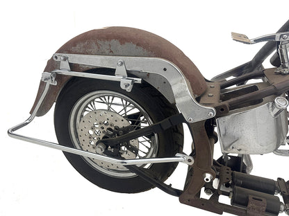 Wyatt Gatling Saddlebag Bracket Kit Chrome