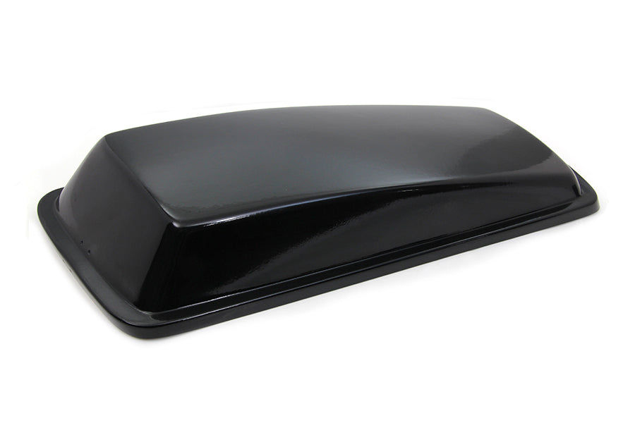 Black Left Saddlebag Lid