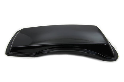 Black Left Saddlebag Lid
