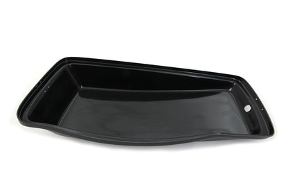 Black Left Saddlebag Lid