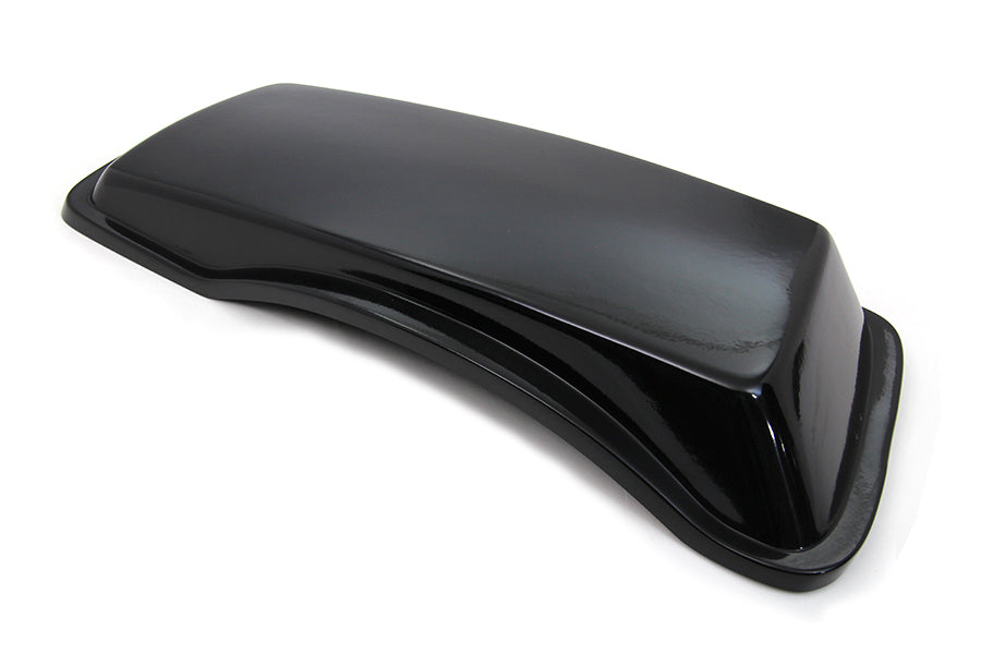 Black Left Saddlebag Lid