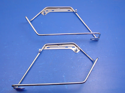 Chrome Saddlebag Mount Bracket Set