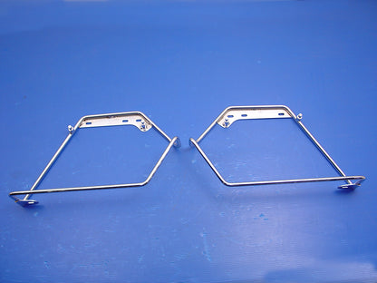 Chrome Saddlebag Mount Bracket Set