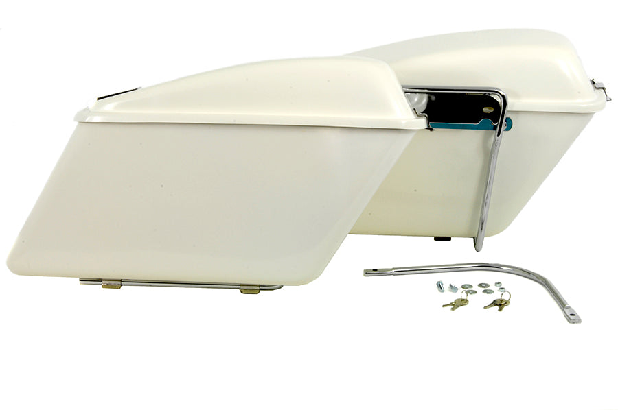 FRP White Saddlebag Set
