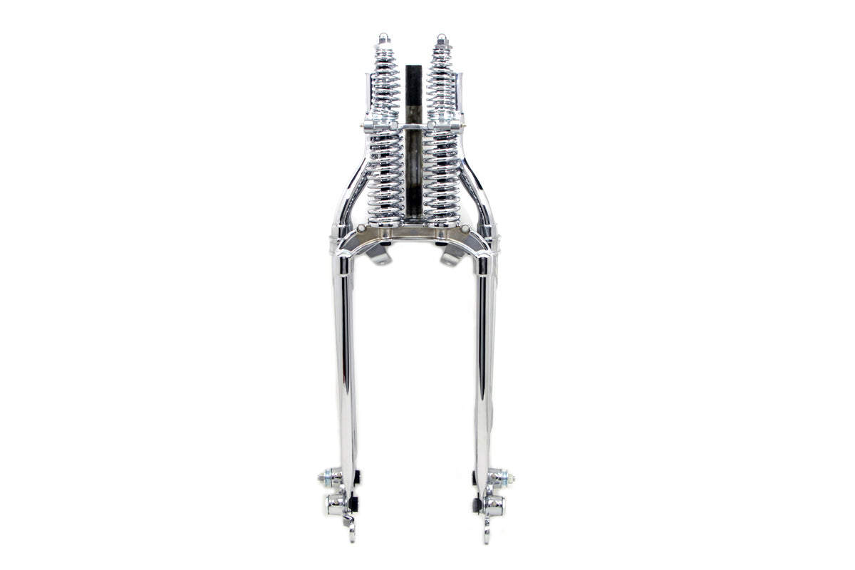 18 Inline Spring Fork Assembly Chrome
