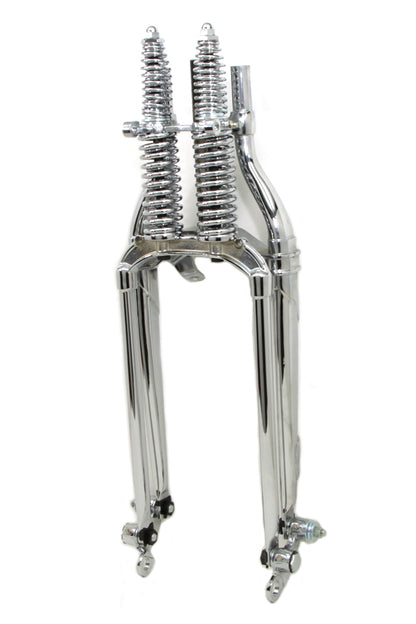 18 Inline Spring Fork Assembly Chrome