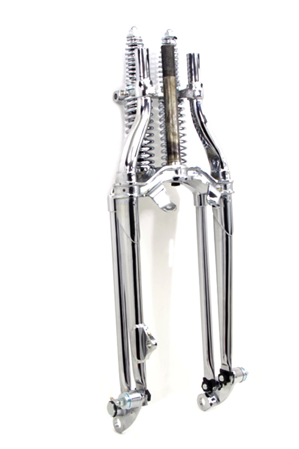 18 Inline Spring Fork Assembly Chrome