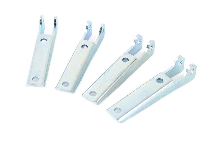 Footboard Cleat Set Zinc PLated