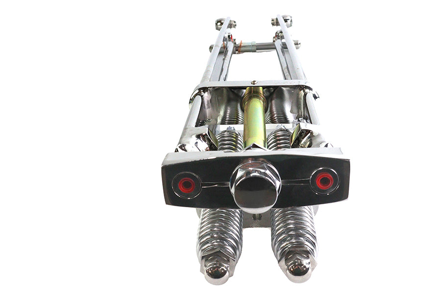 D+D Narrow Spring Fork Assembly Chrome 27",Y