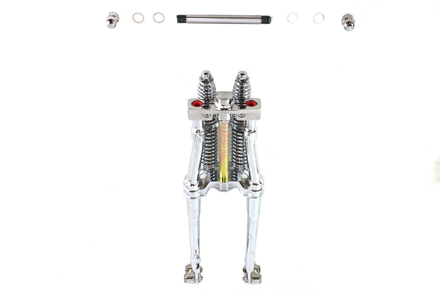 18 Tedd Narrow Spring Fork Assembly Chrome