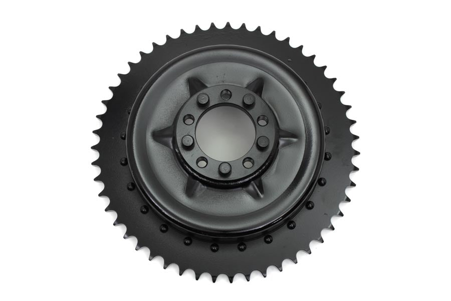 1936 Rear Brake Drum Black