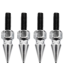 Spiked Windshield Bolts in Chrome for Harley® Road Glide from HOGWORKZ