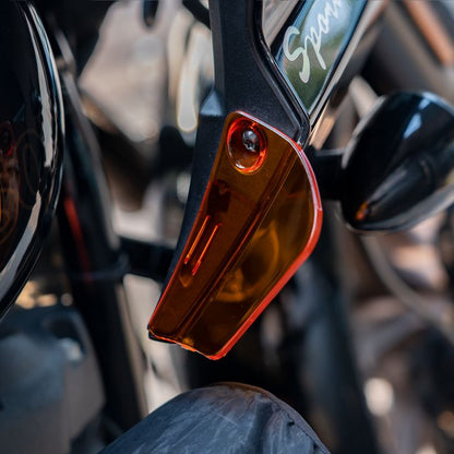 low rider st fairing deflectors orange