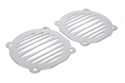 Chrome Milled Slots Speaker Grill Set