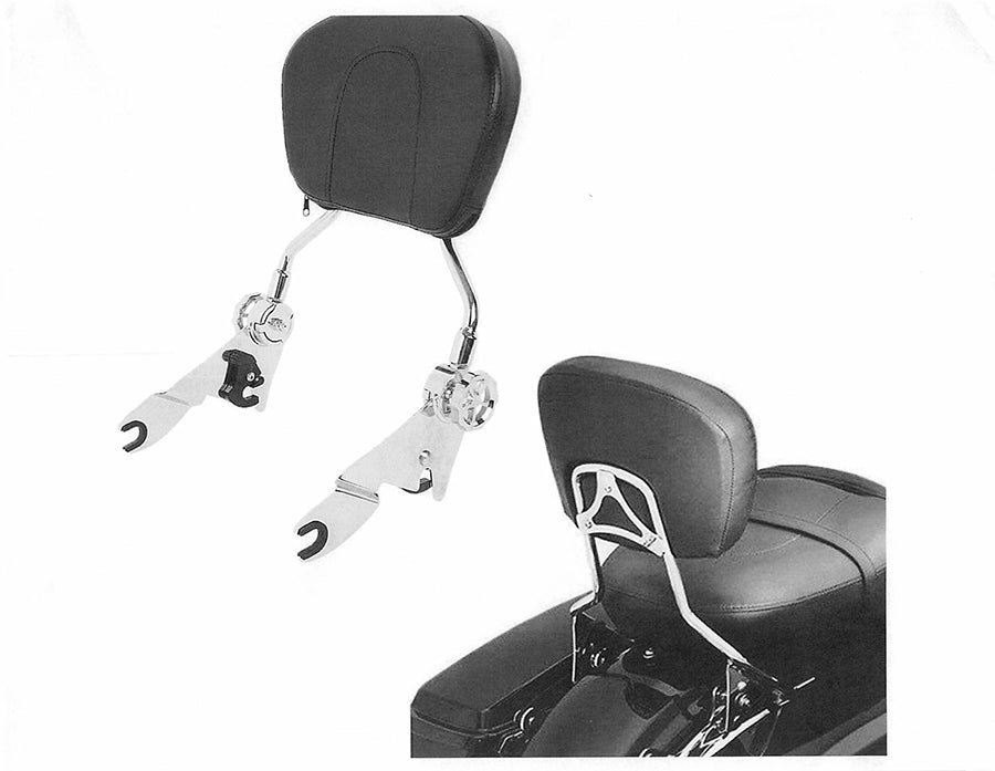 Chrome Sissy Bar and Rack