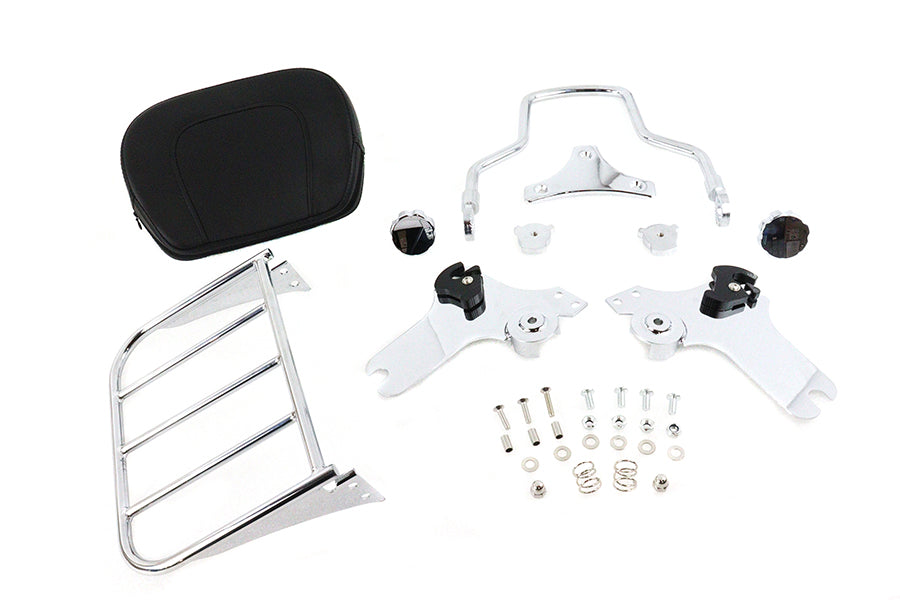 Chrome Sissy Bar and Rack
