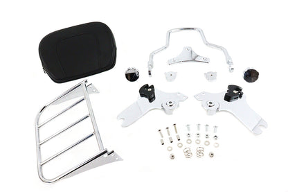 Chrome Sissy Bar and Rack