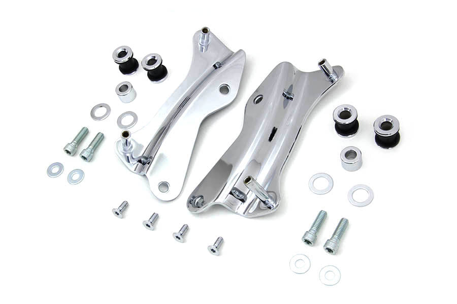 4 Point Docking Hardware Kit Chrome