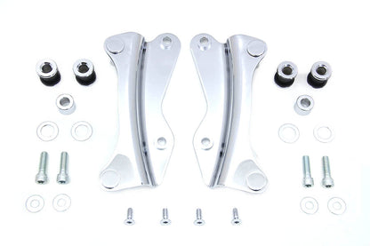 4 Point Docking Hardware Kit Chrome
