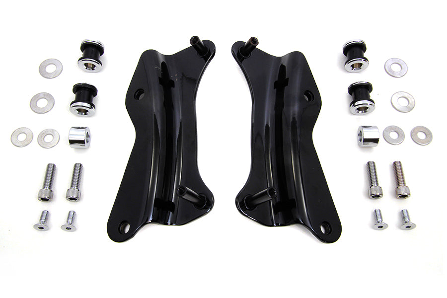 Detachable 4 Point Docking Hardware Kit Black