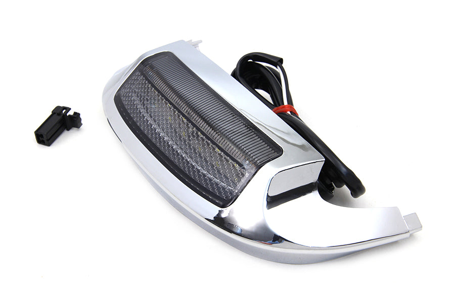 Smoke Lens Front Fender Tip with LED