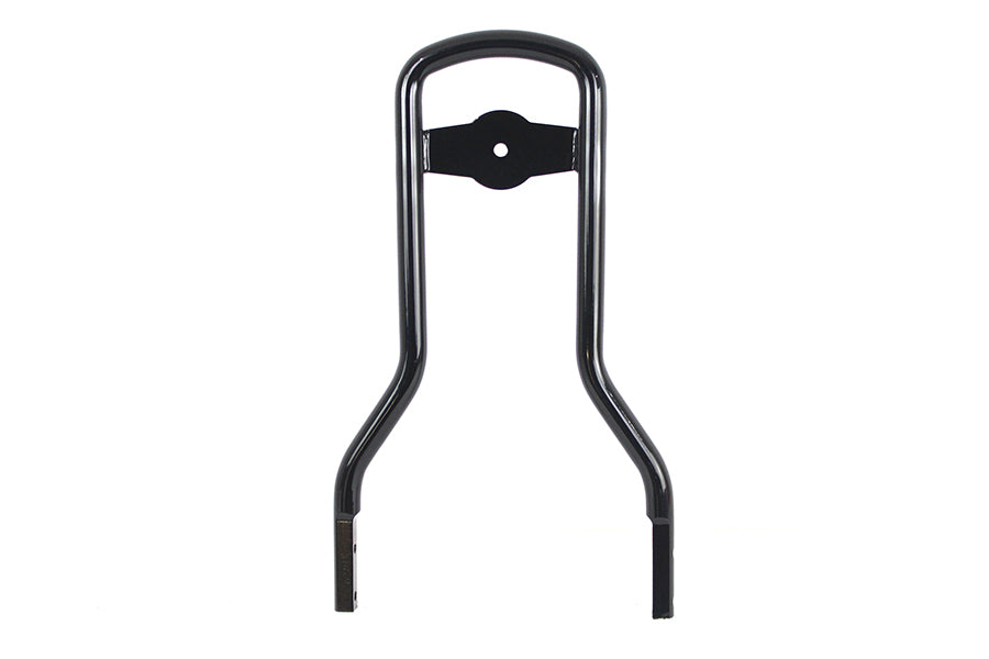 14-1/2 Mini Medallion Style Sissy Bar Upright Black