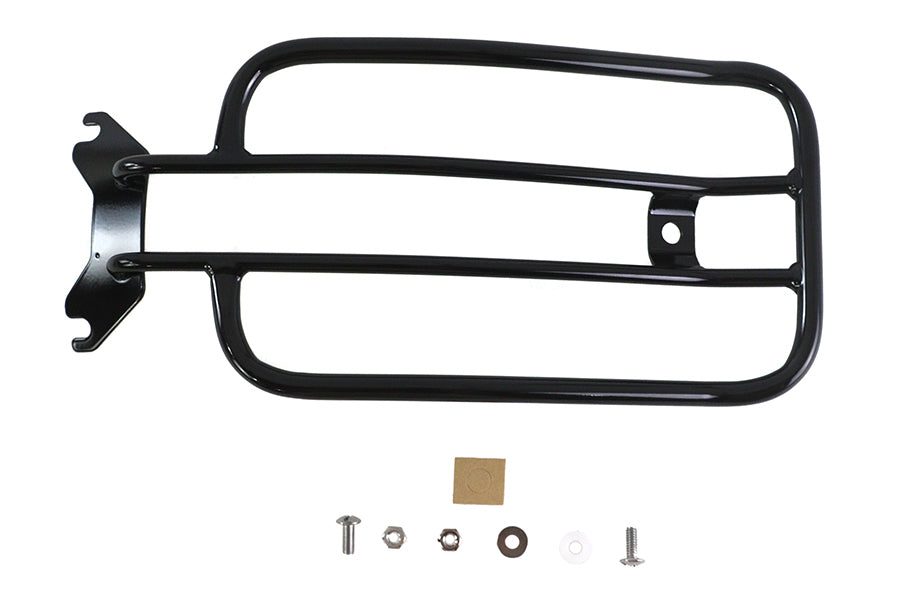 7 Solo Luggage Rack Black