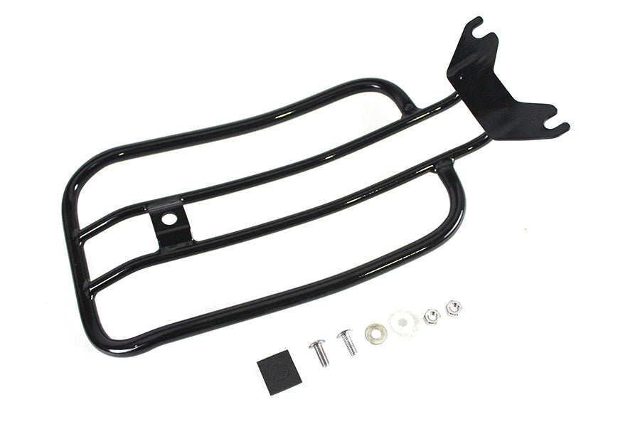 7 Solo Luggage Rack Black