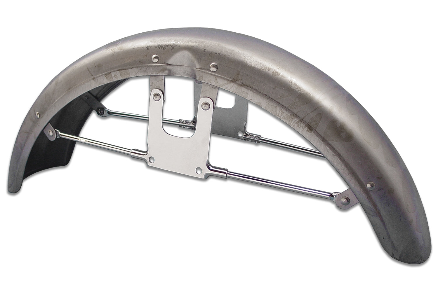 Replica Front Fender Raw Steel