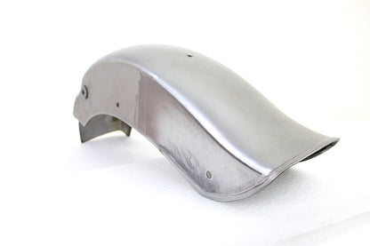 Rear Fender Bobbed Raw Steel