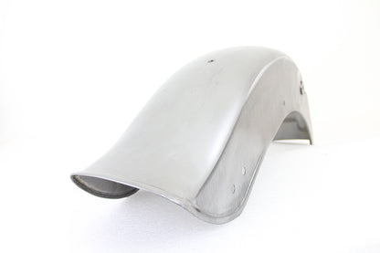 Rear Fender Bobbed Raw Steel
