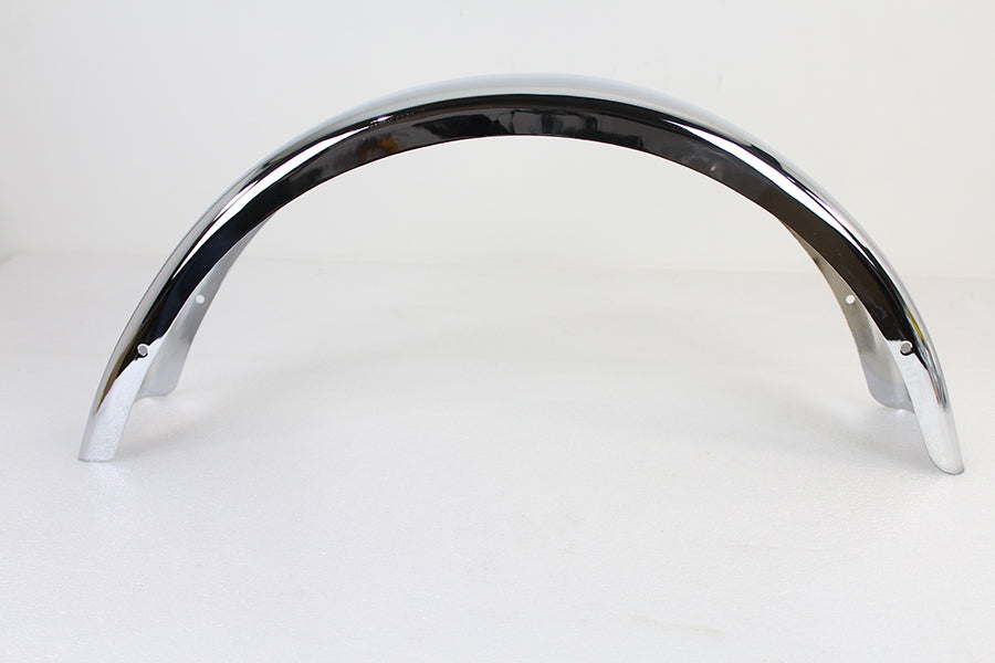 Chrome Flat Fender 6 Wide