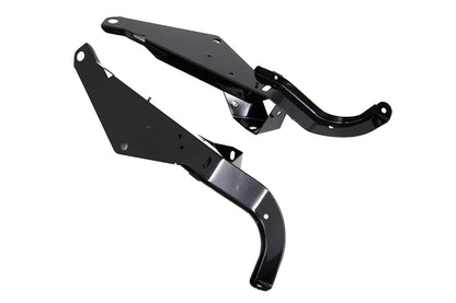 Heavy Duty Outer Fairing Support Bracket Set Black