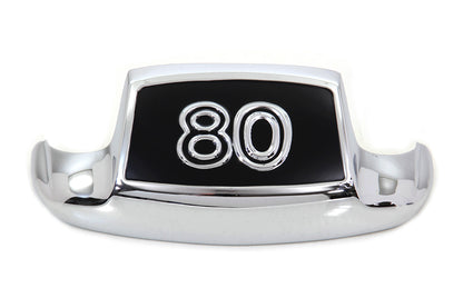 Chrome Front Fender Tip 80" with Inlay