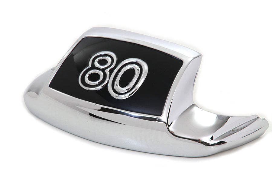 Chrome Front Fender Tip 80" with Inlay
