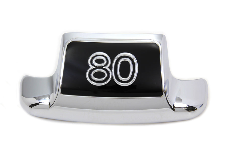 Chrome Rear Fender Tip 80" with Inlay