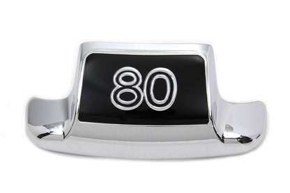 Chrome Rear Fender Tip 80" with Inlay