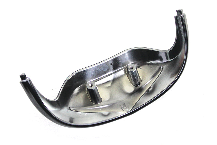 Skull Front Fender Tip Black